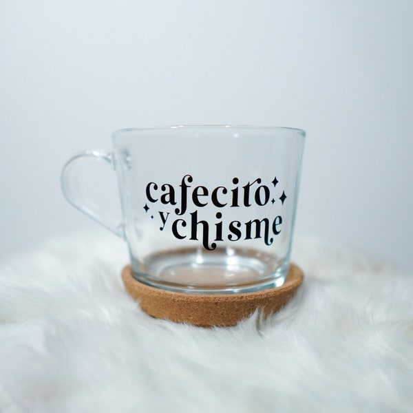 Cafecito y Chisme Coffee/ Cafe Mug