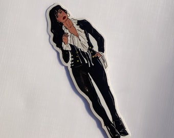 Selena Quintanilla Inspired Sticker (Amor Prohibido Look)
