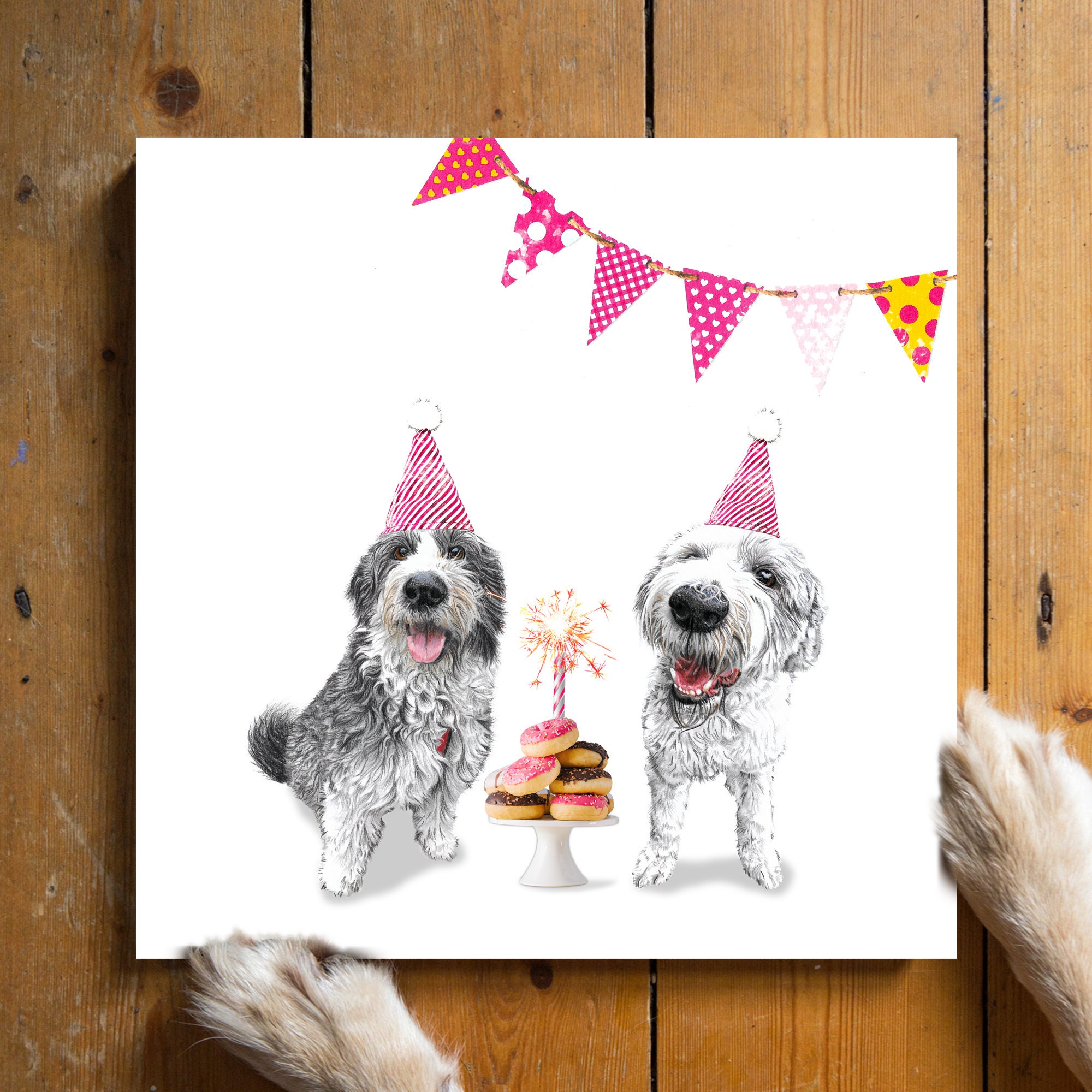 Hond Gefeliciteerd - Etsy België