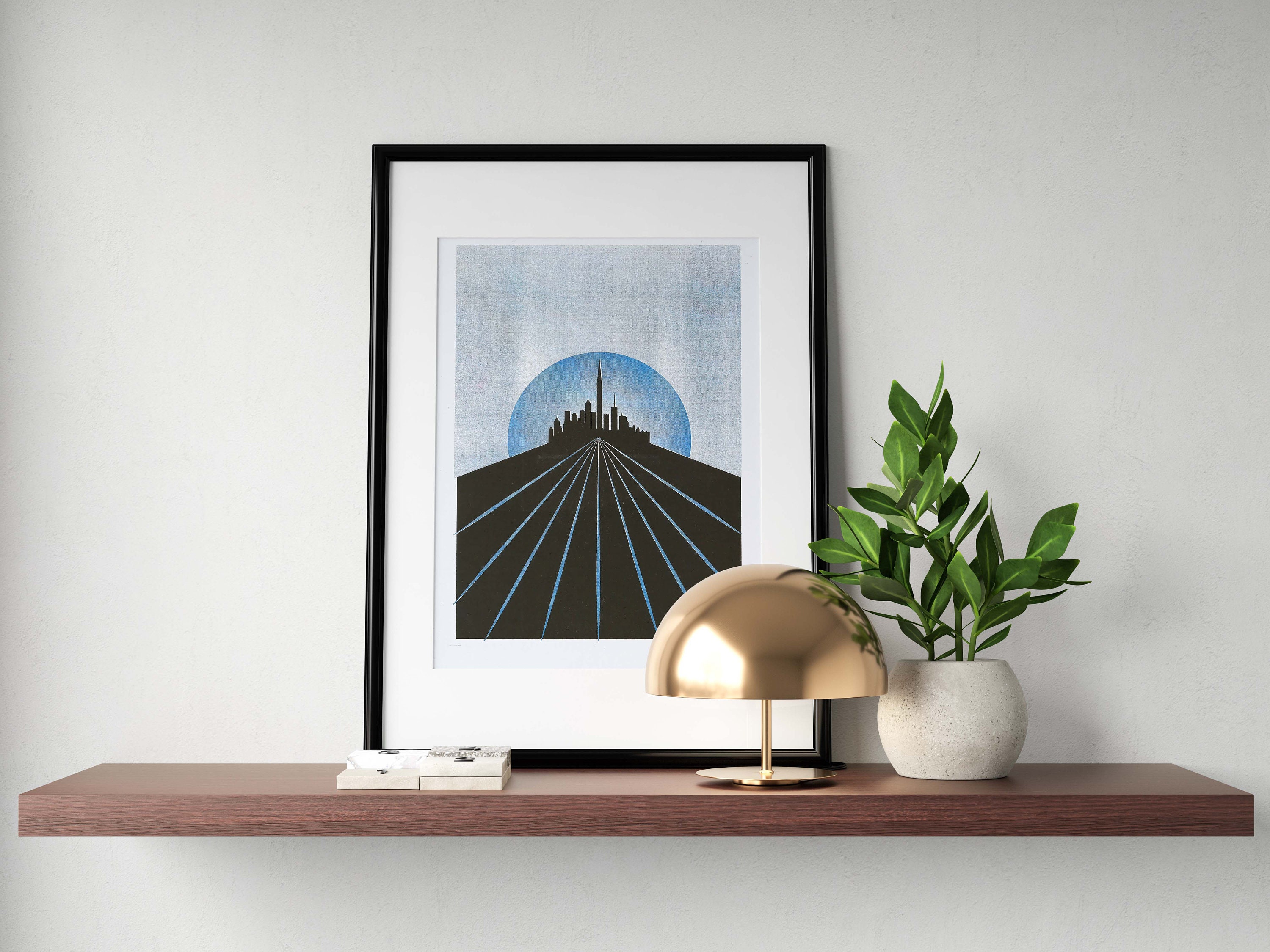 La Cité Des Surhumains | Risographie, A4