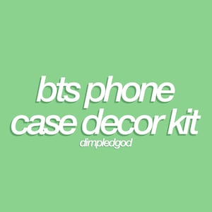 Bts Phonecase Decor Kit