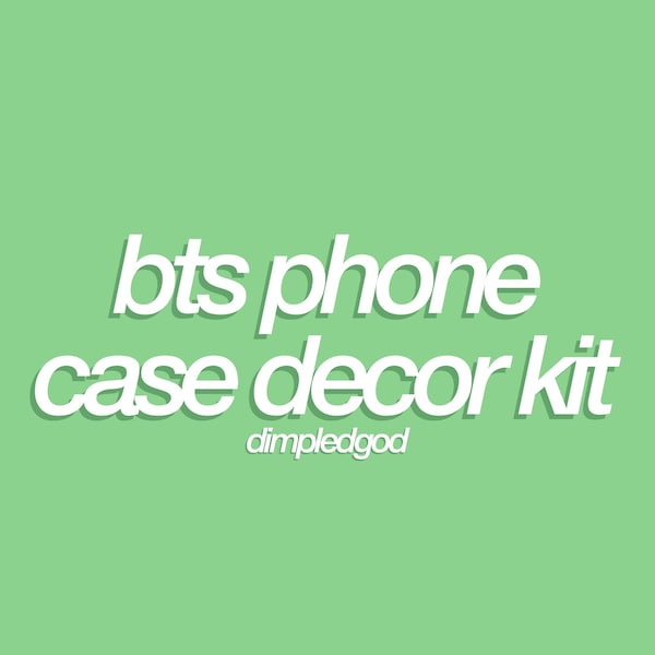 Bts Handyhülle Decor Kit