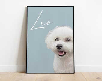 personalised dog prints