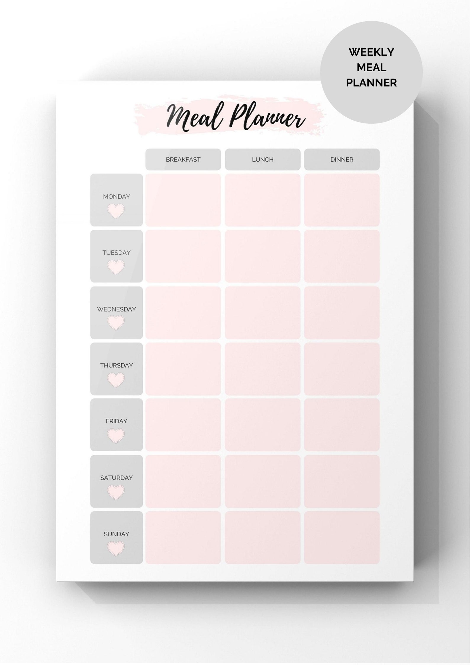 Printable Slimming World Food Diary and Journal Instant | Etsy UK