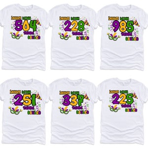 Mardi Gras Area Code 2023 Edition PNG/SVG
