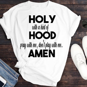 Holy with a hint of hood svg