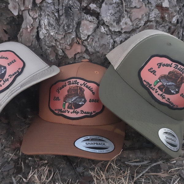 Duck Hunting Hats Etsy