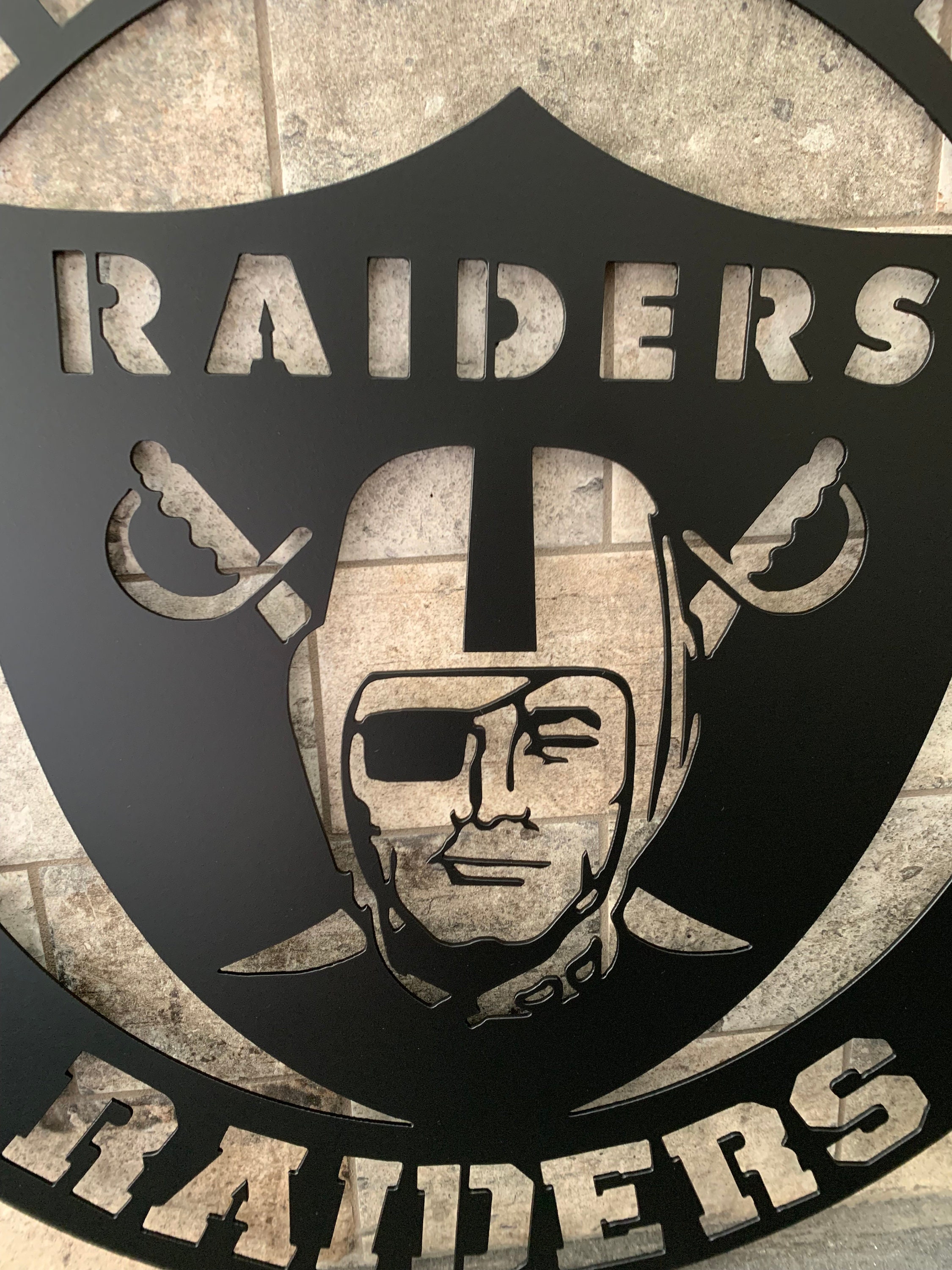 Las Vegas Raiders 13 Vintage Metal Wall Sign – Fan Treasures