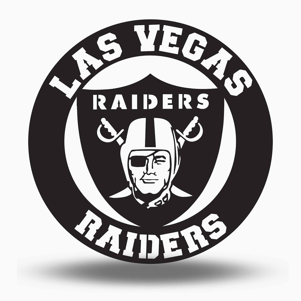 Las Vegas Raiders Metal Sign | Etsy