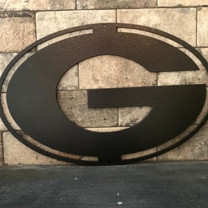 Custom Metal Georgia G Sign