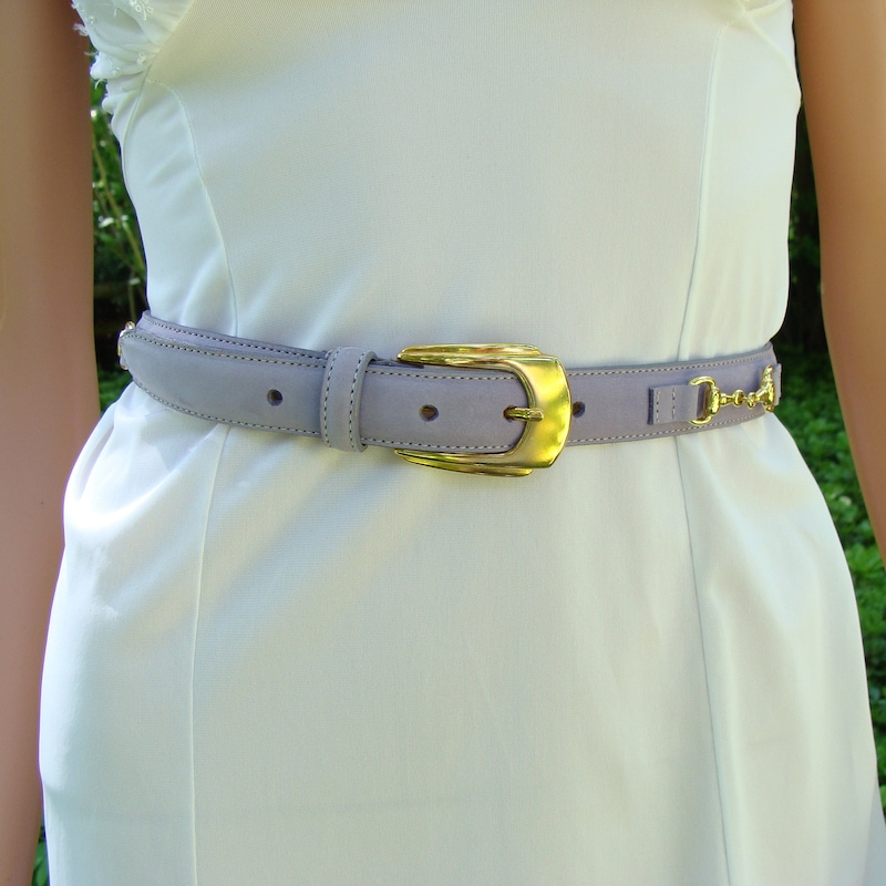 Matiste Orange Suede Belt 202 main image 0