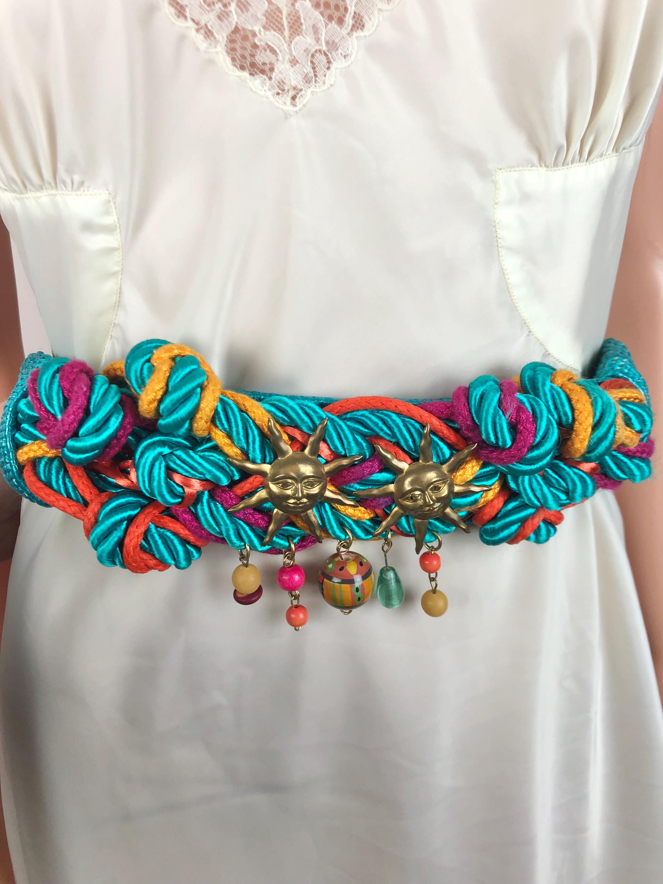 80s Beaded Belt - Etsy display picture 2