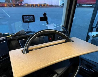 READY/AVAILABLE for POSTING - Truck Table - Fits Over Steering Wheel - Gift - Plain