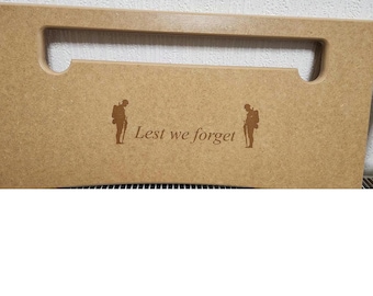Lest We Forget Steering Wheel : Truck Table - Travel - Remembrance - Personalisation Available - Scania Volvo DAF Mercedes Renault MAN 2021+