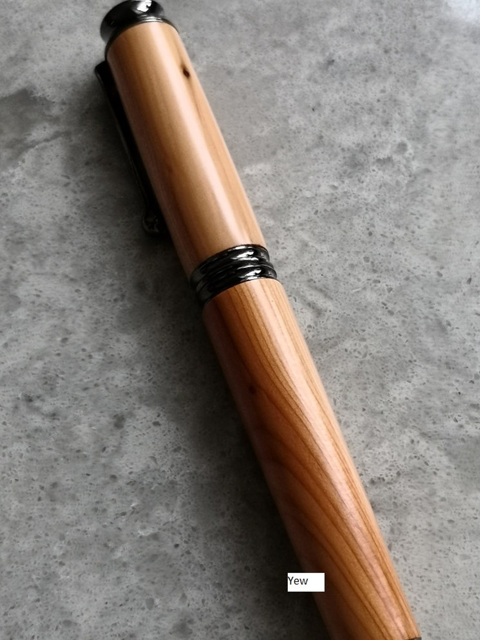 Wood Ballpoint Pen Made to Order in Beech English Cherry Etsy