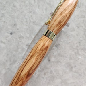 Stylo plume exécutif fait main sur commande variété de bois fête des mères fête des pères anniversaire anniversaire retraite mariage image 5