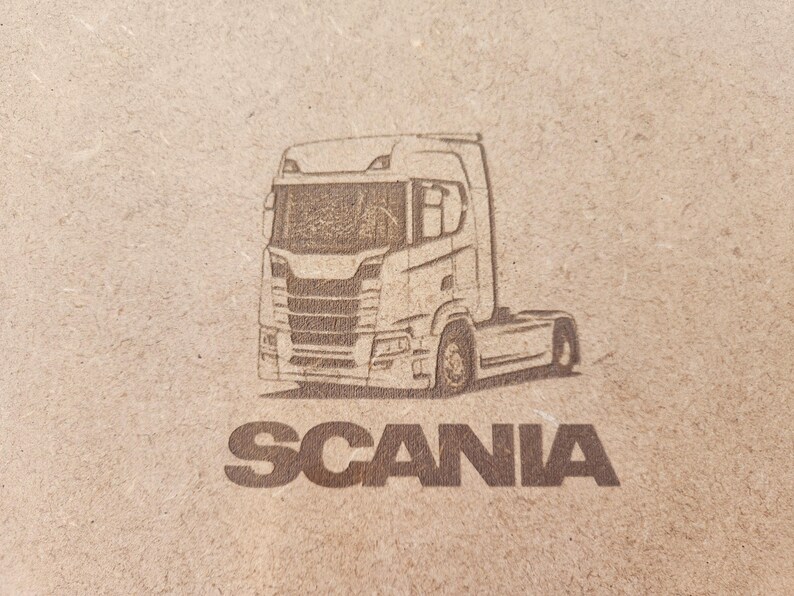 Truck Table Engraving Available for Scania DAF Volvo Renault Mercedes