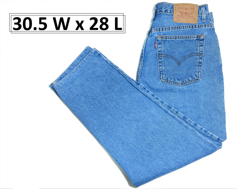 levi's 550 classic relaxed tapered jeans