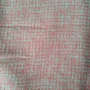 Pale pink tweed for tailoring, luxury couture. Pink fabric by the meter. Tailored jacket. image 3