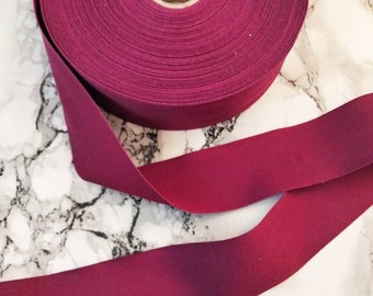 Fuchsia grosgrain ribbon 4 cm – Sewing ribbon, scrapbooking, decoration, gift wrapping, 1 meter