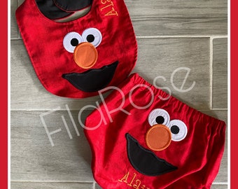 elmo bib