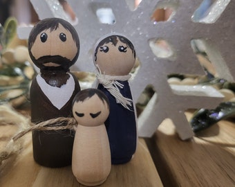 Holy Family Peg Dolls