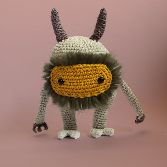 Chamuco Aluxe Monster Amigurumi Pattern Etsy Chamuco Aluxe Monster Amigurumi Pattern Etsy