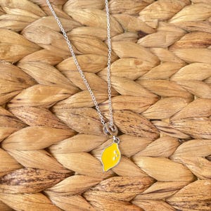 Lemon Charm Necklace