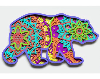 Download Bear Mandala Svg Etsy Download Bear Mandala Svg Etsy
