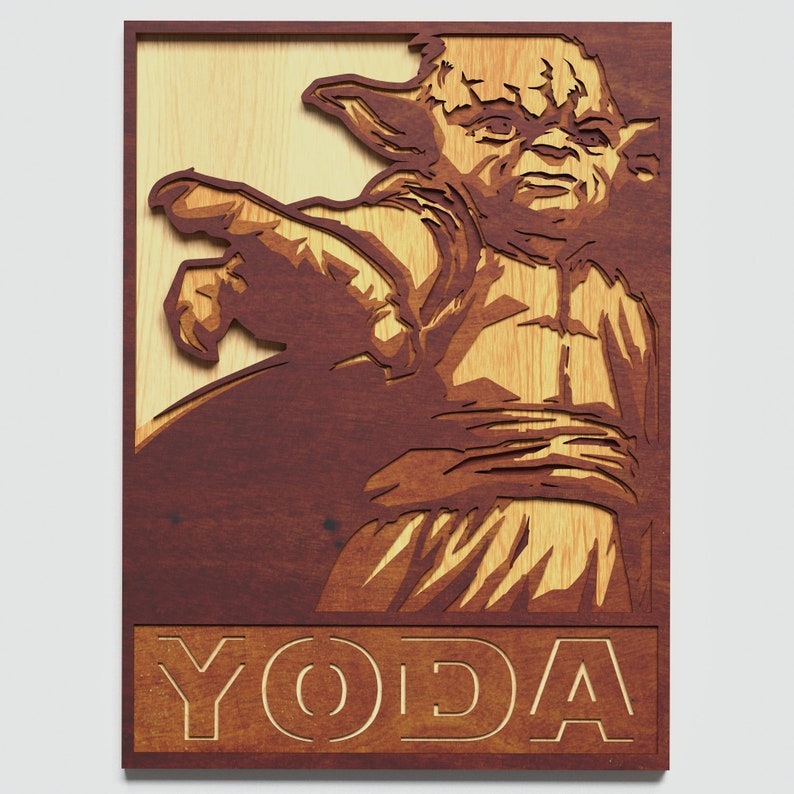 Download Multicapa Yoda Mandala DXF SVG archivo Star Wars Mandala ...