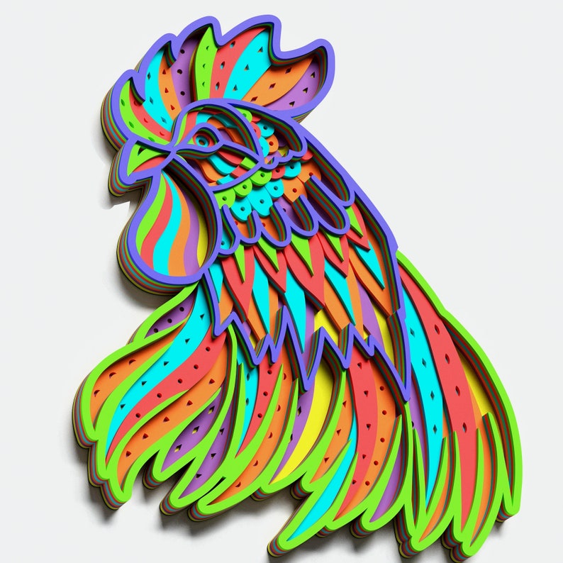 Free Free Rooster Mandala Svg Free 713 SVG PNG EPS DXF File