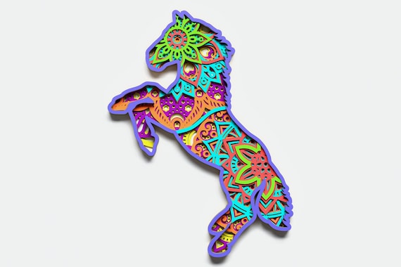 Free Free 238 Layered Horse Mandala Svg SVG PNG EPS DXF File