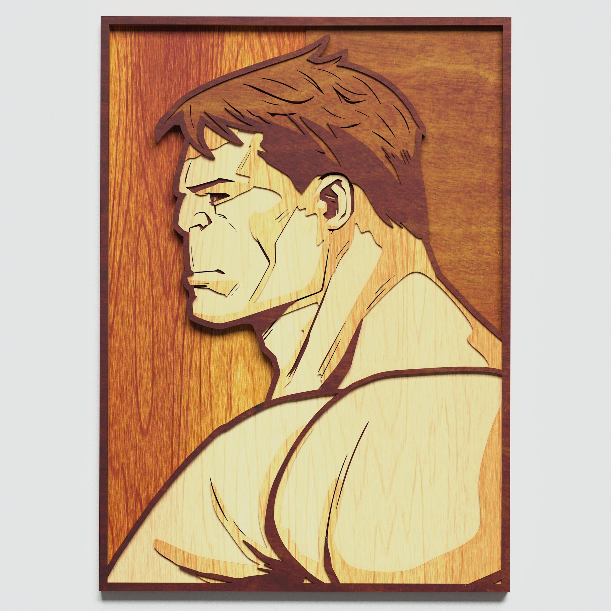 Multilayer Hulk Mandala DXF SVG Vector Hulk Mandala file for | Etsy