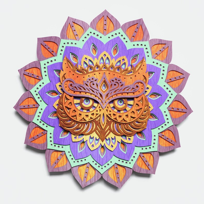 Free Free Owl Mandala Svg Free 206 SVG PNG EPS DXF File