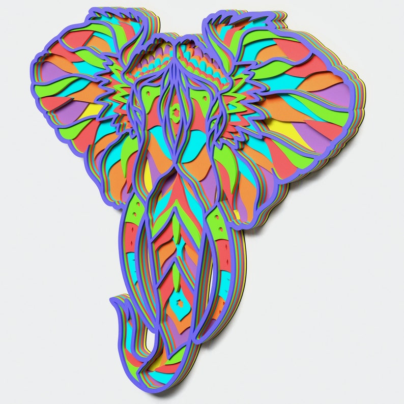 Download Cricut Vector Cdr Vector Mandala File For Laser Cutting Multilayer Elephant Mandala Instant Download Svg Wood Wall Art Mandala Dxf Papercraft Stamping Lifepharmafze Com