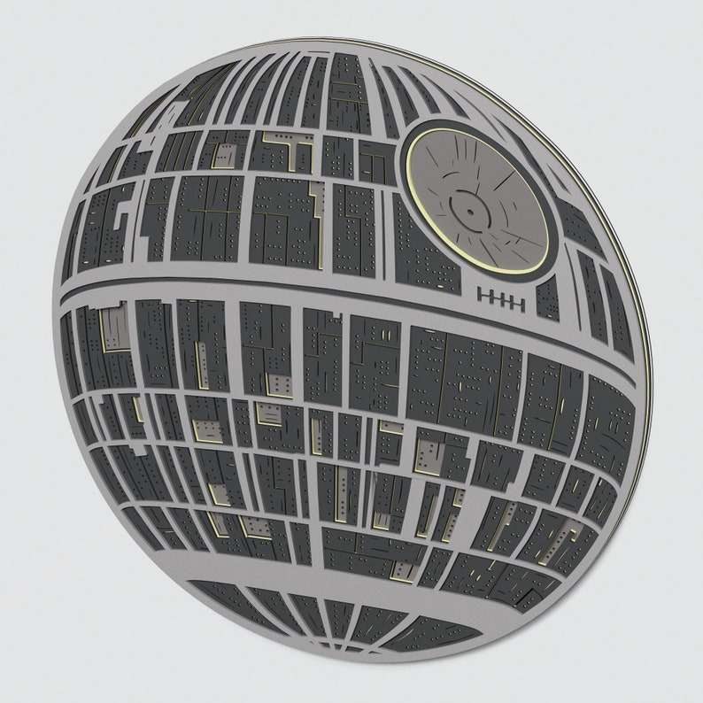 Download Star Wars 3d Svg Mandala Paper Cut Vector Mandala Multilayer Death Star Mandala Svg Layered Star Wars Mandala File For Cutting Papercraft Paper Party Kids Brainchild Net