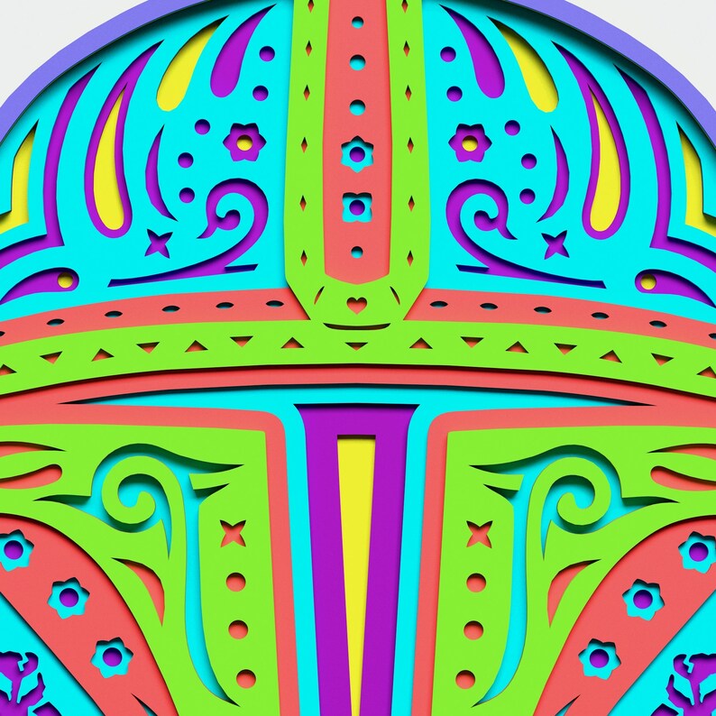 Download Multilayer Star Wars Helmet Mandala DXF SVG Vector Star Wars | Etsy