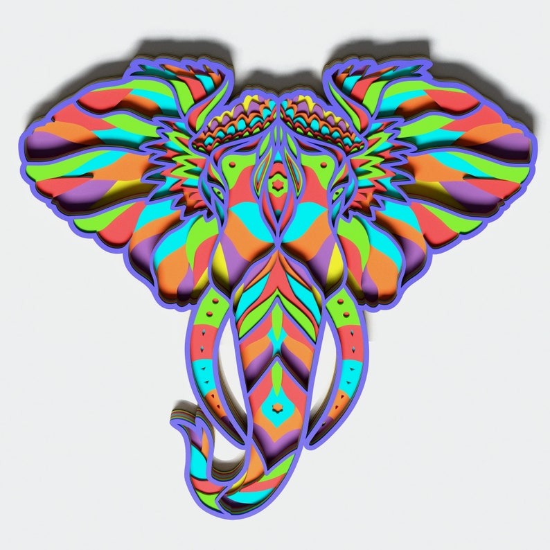 Download Cricut Vector Cdr Vector Mandala File For Laser Cutting Multilayer Elephant Mandala Instant Download Svg Wood Wall Art Mandala Dxf Papercraft Stamping Lifepharmafze Com