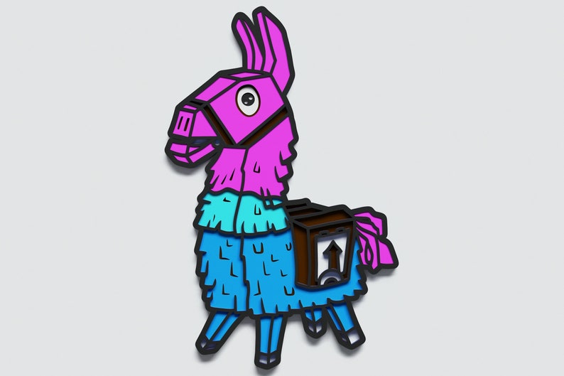 Free Free Layered Llama Svg 287 SVG PNG EPS DXF File