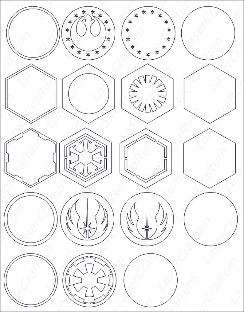 Free Free 135 Star Wars Layered Mandala Svg SVG PNG EPS DXF File
