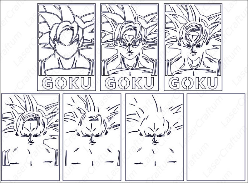 Free Free Goku Layered Svg 947 SVG PNG EPS DXF File