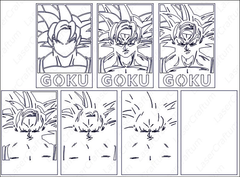 Free Free Goku Layered Svg 874 SVG PNG EPS DXF File