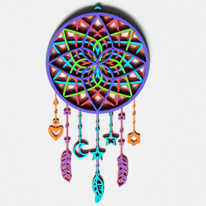 Free Free 207 Dream Catcher Mandala Svg SVG PNG EPS DXF File