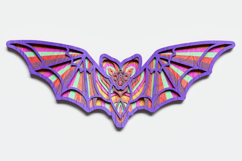 Download 9203 Mandala Bat Svg Svg Png Eps Dxf File Free For Personal And Commercial Use