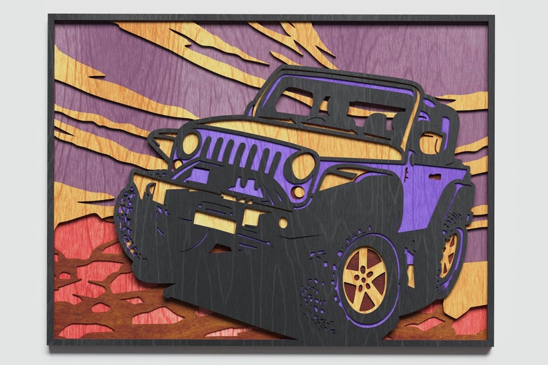 Download Svg Vector Jeep Mandala File For Laser Cutting Wood Wall Art Mandala Layered Off Road 3d Svg Mandala Multilayer Jeep Design Dxf Craft Supplies Tools Stamping Puhlsphotography Com