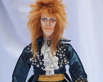Jareth the Goblin King Doll. Labyrinth Inspired Handmade Art Doll