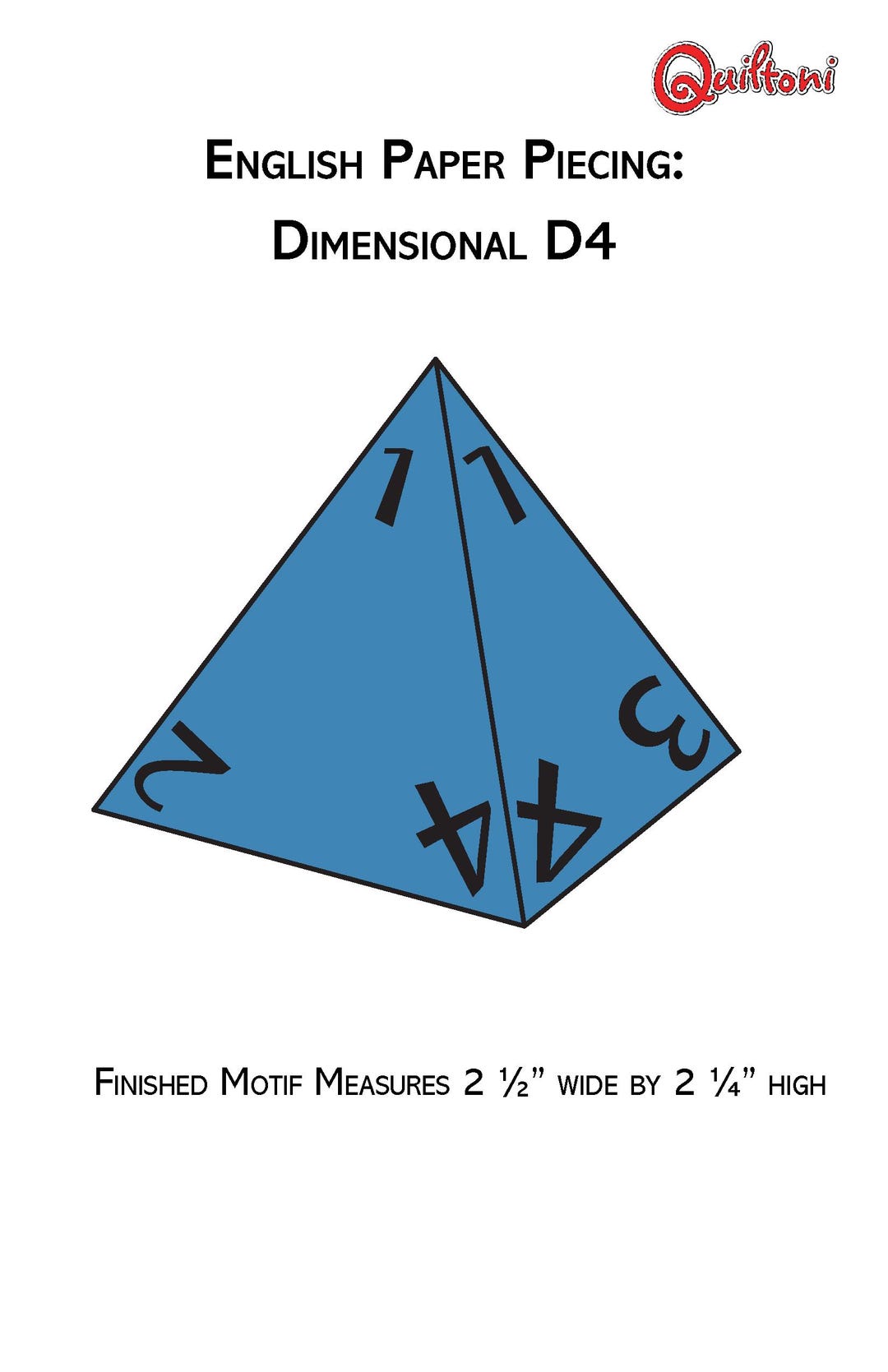 D4 EPP (hand Sewing) PDF Pattern (templates Included to Print) - Etsy