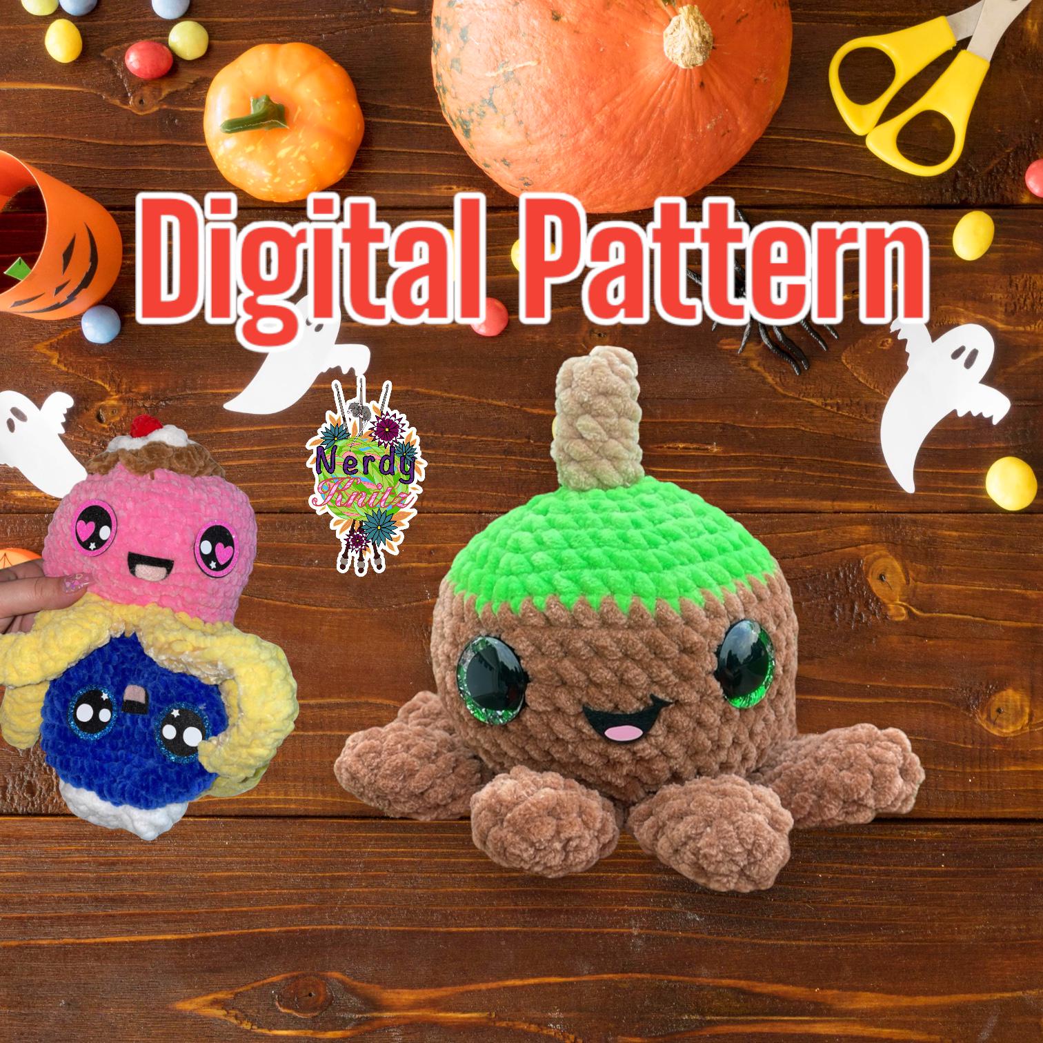 4 in 1 Octopus Crochet Pattern - Etsy