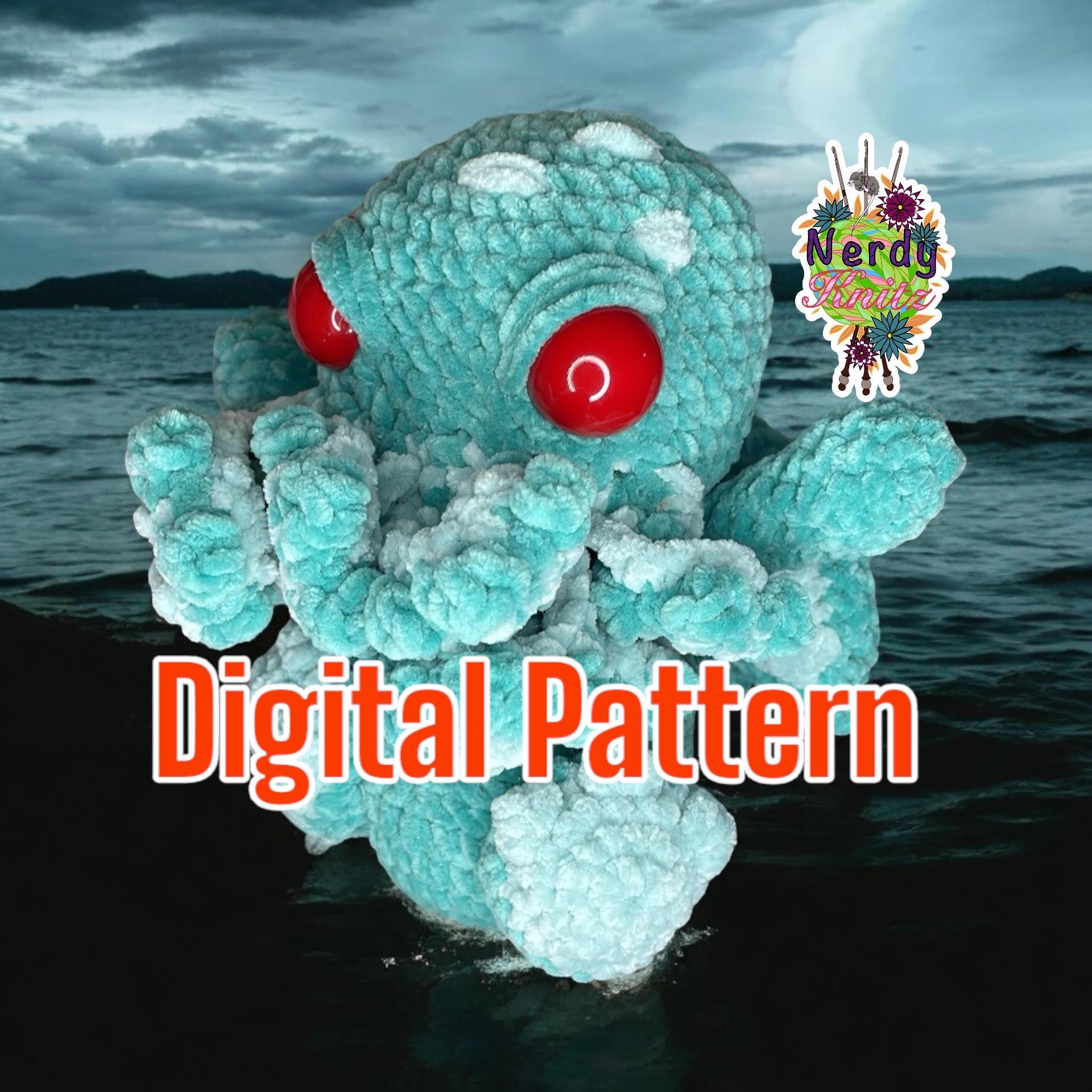 30 Cthulhu Crochet Patterns for Lovecraftian Amigurumi, Plushies, and Gifts 24 Chibi Cthulhu Crochet Pattern