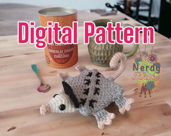 Possum Pot Holder Crochet Pattern